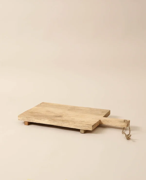 Holzbrett dunkel, 45x25cm