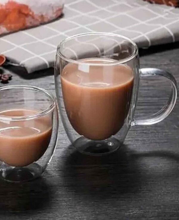Doppelwandiges Teeglas / Cappuccino Glas, 250ml – Image 3