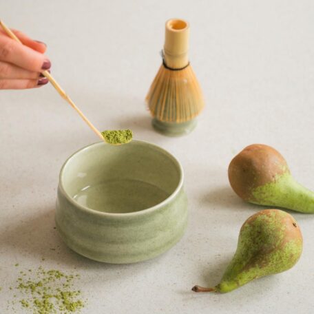 Kit de thé Matcha en céramique (set de 4 pièces)