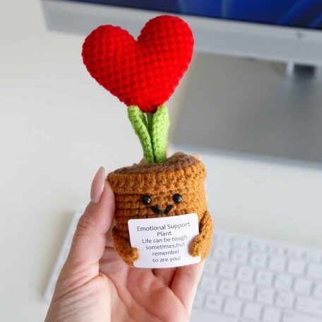 Positive Plant Gehäkelter Mini Glücksbringer Plüschtier