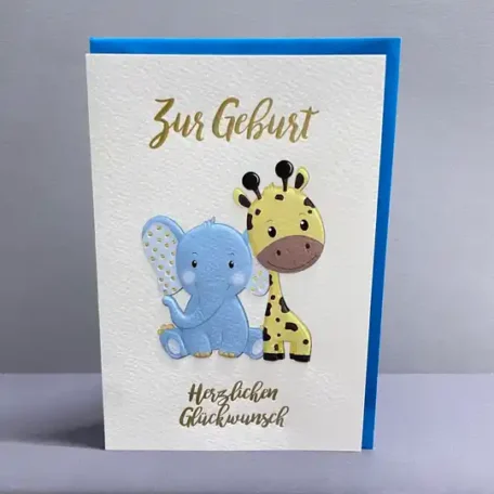 Cartes doubles | Girafe - boy