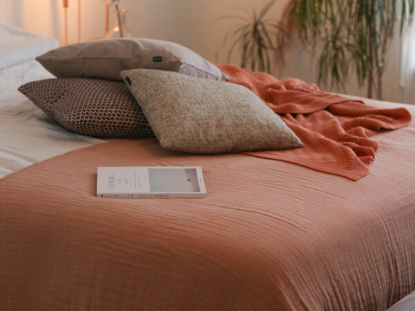 Fischgrät Decke, Blush, 130x170cm – Image 5