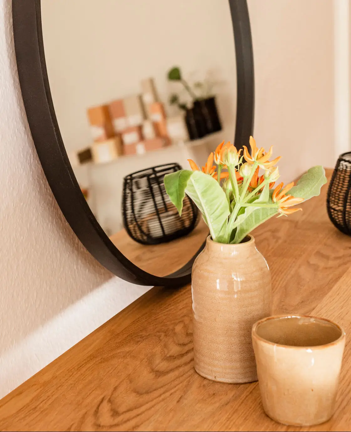 Teelichthalter, braun – Image 5