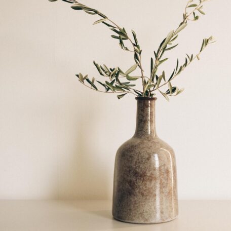 Oliver Vase Braun, 35x22cm