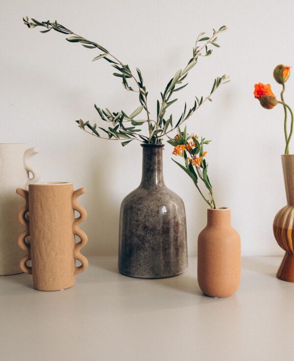 Oliver Vase Braun, 35x22cm – Image 3