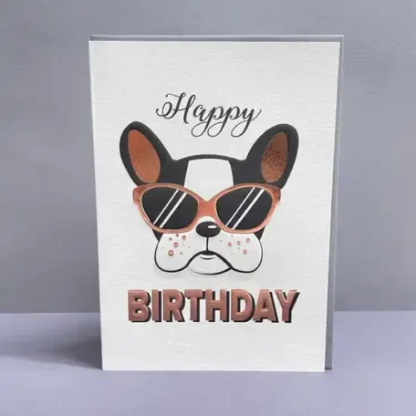 Carte double | Bouledogue