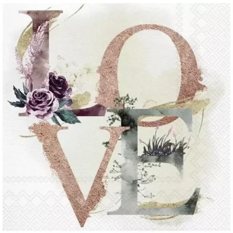 Serviettes de table | Love