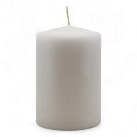 Bougie ronde 'Blanc' Ø100mm hauteur 150mm