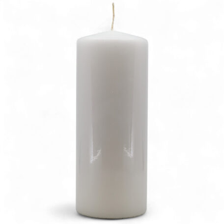 Bougie ronde 'Blanc' Ø100mm hauteur 250mm