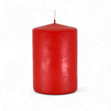 Bougie ronde 'Rubin' Ø100mm hauteur 150mm