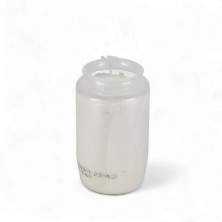 Grablicht 'Kompo Nr.3' weiss - 45h - 94x57mm