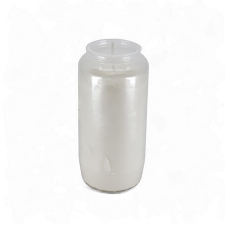 Grablicht 'Kompo Nr.7' weiss - 85h - 140x67mm