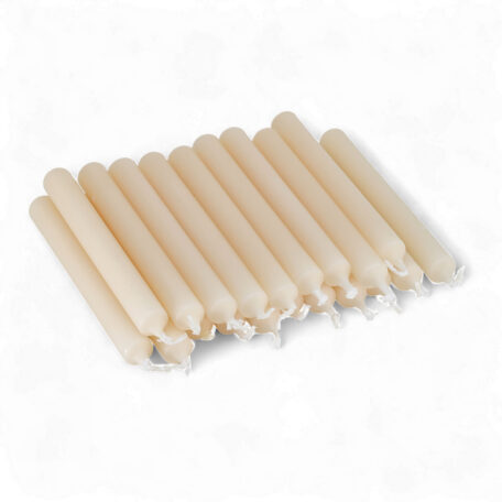 Baumkerzen h105mm d13mm creme - 20 Stück