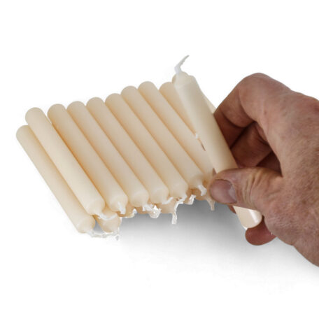 Baumkerzen h105mm d13mm creme - 20 Stück