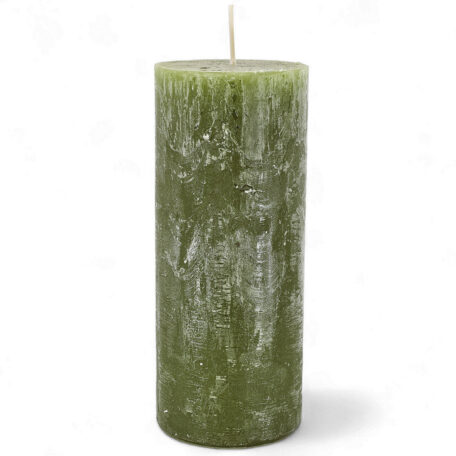 Kerze Rustic 'Olive' Ø70mm Höhe 170mm