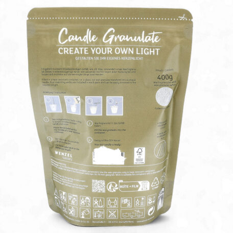 Kerzen-Granulat 'ohne Duft' 400gr