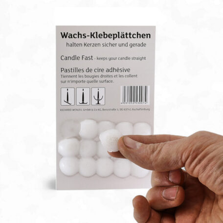 Wachsklebeplättchen à 15stk
