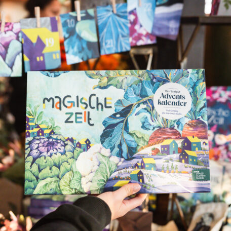 Calendrier de l'Avent avec 24x graines bio, beaucoup de légumes pour le jardin et la cuisine