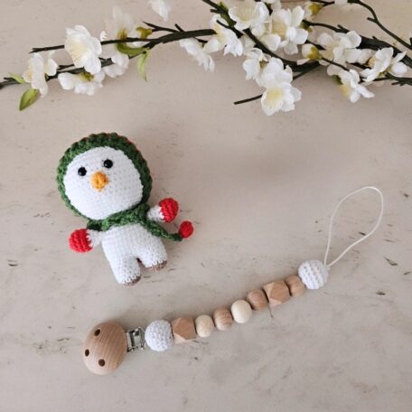 Set de 2 bonshommes de neige