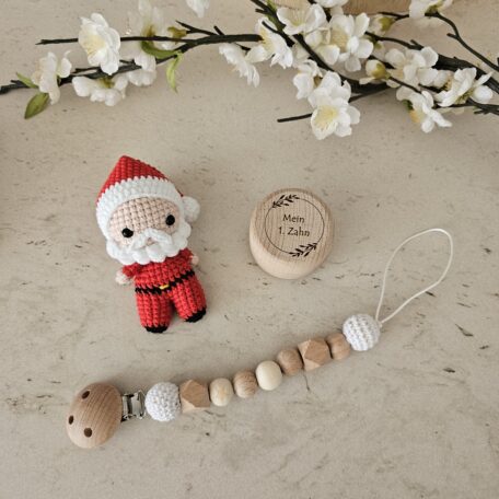 Set de 3 joyeux pères Noël