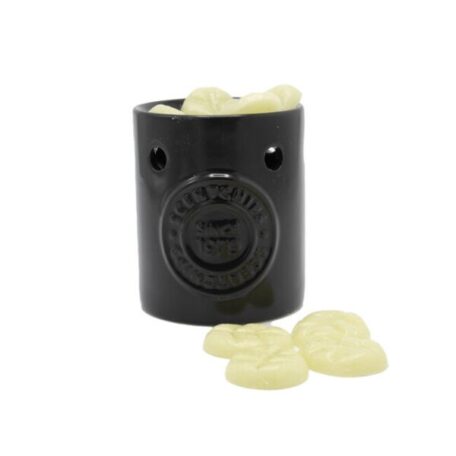 Set cadeau Burner Sparkles noir & cire parfumée Opus Illusion