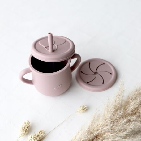 Boîte cadeau bébé rose 