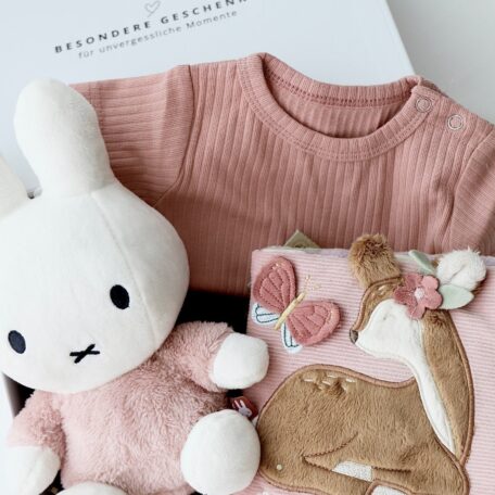 Boîte cadeau bébé 2 - Miffy rose