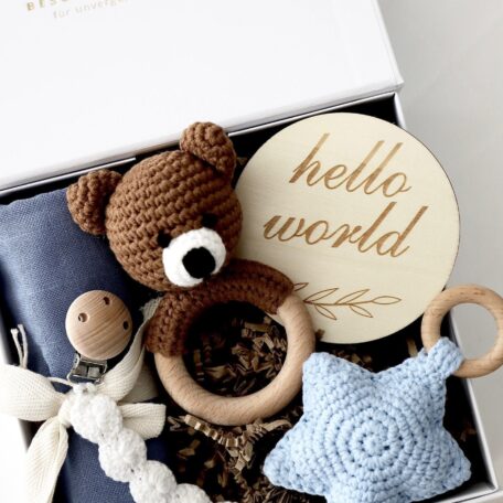 Boîte cadeau bébé garçon 