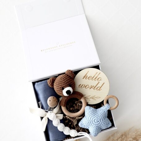 Boîte cadeau bébé garçon 