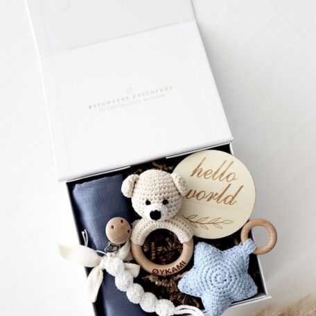 Boîte cadeau bébé garçon 