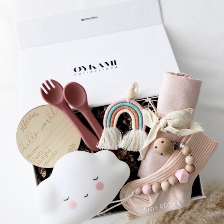 Boîte cadeau bébé fille 