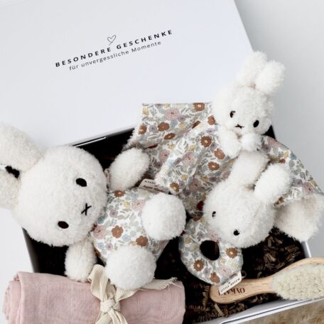 Boîte cadeau pour bébé Miffy little Flowers