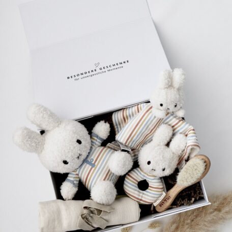 Baby Geschenkbox Miffy Streifen