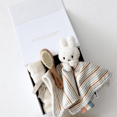 Box Miffy Stripes Beige