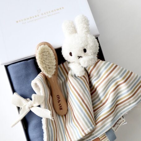 Box Miffy Stripes Blau