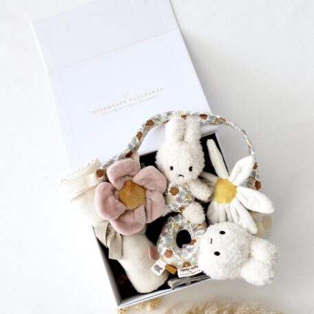 Box Miffy Unterwegs Flowers Beige