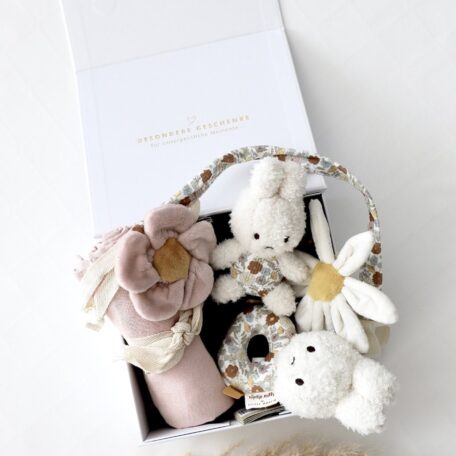 Box Miffy Unterwegs Flowers Rosa