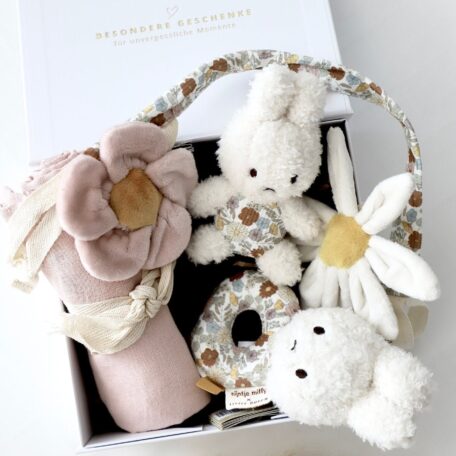 Box Miffy Unterwegs Flowers Rosa