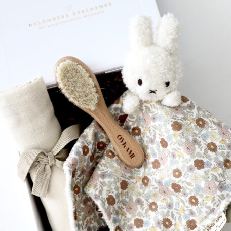 Box Miffy Vintage Blumen Beige
