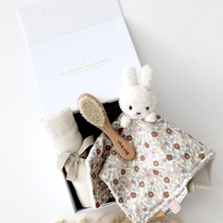 Box Miffy Vintage Blumen Beige