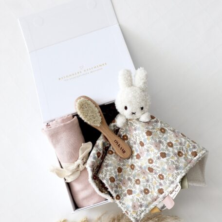 Box Miffy Vintage Blumen Rosa