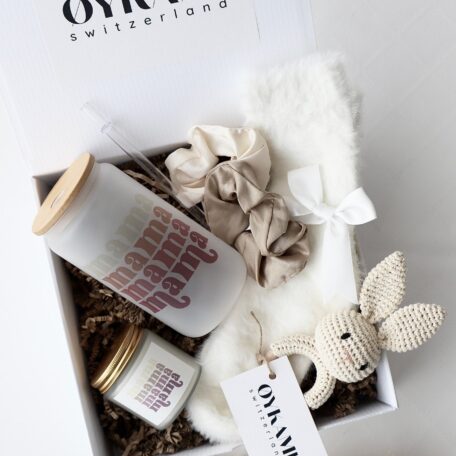 Pour la nouvelle maman, boîte cadeau 
