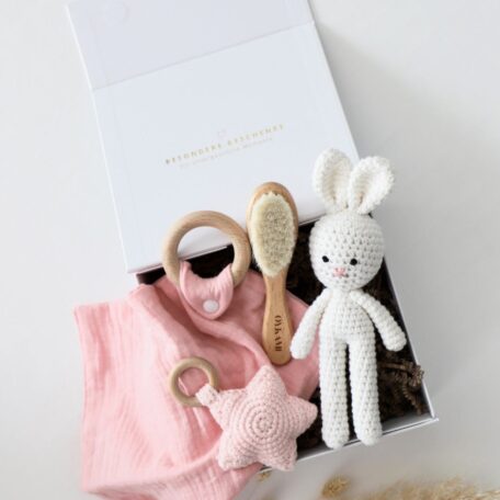 Boîte cadeau Lapin - Rose