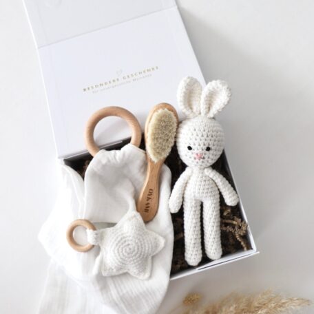 Boîte cadeau Lapin - Blanc