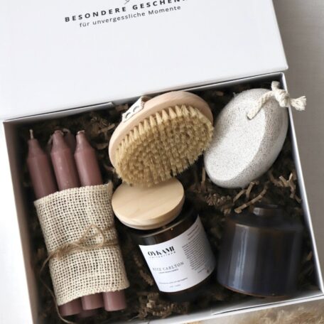Coffret cadeau maison et bien-être 