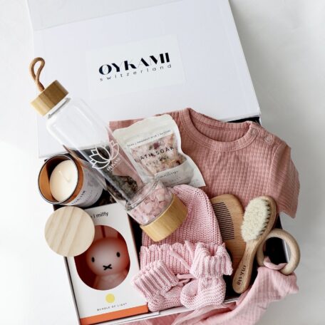 Coffret cadeau Maman & Bébé Rose 