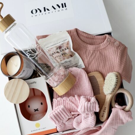 Coffret cadeau Maman & Bébé Rose 