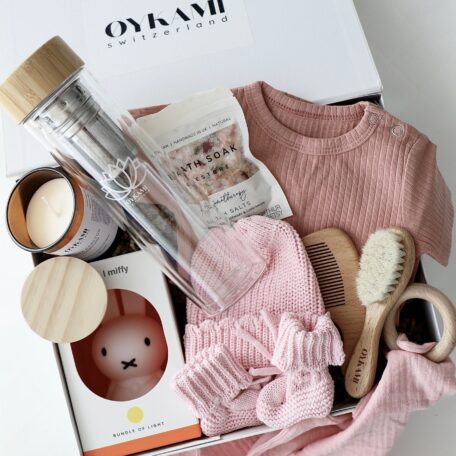 Coffret cadeau Maman & Bébé Rose 