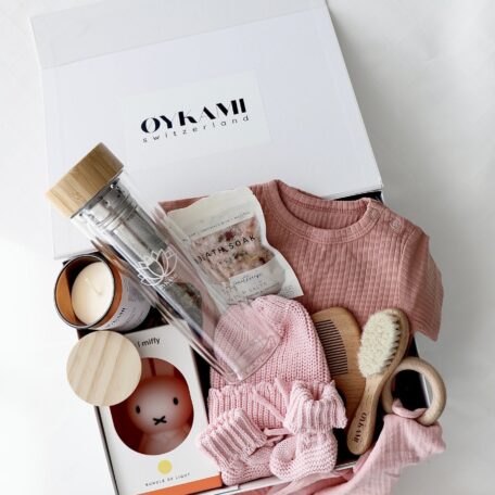 Coffret cadeau Maman & Bébé Rose 