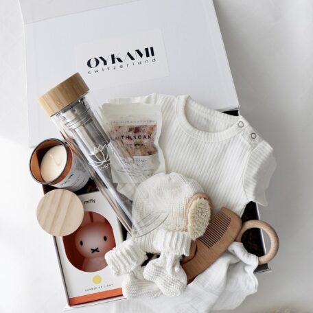 Coffret cadeau Maman & Bébé Blanc 